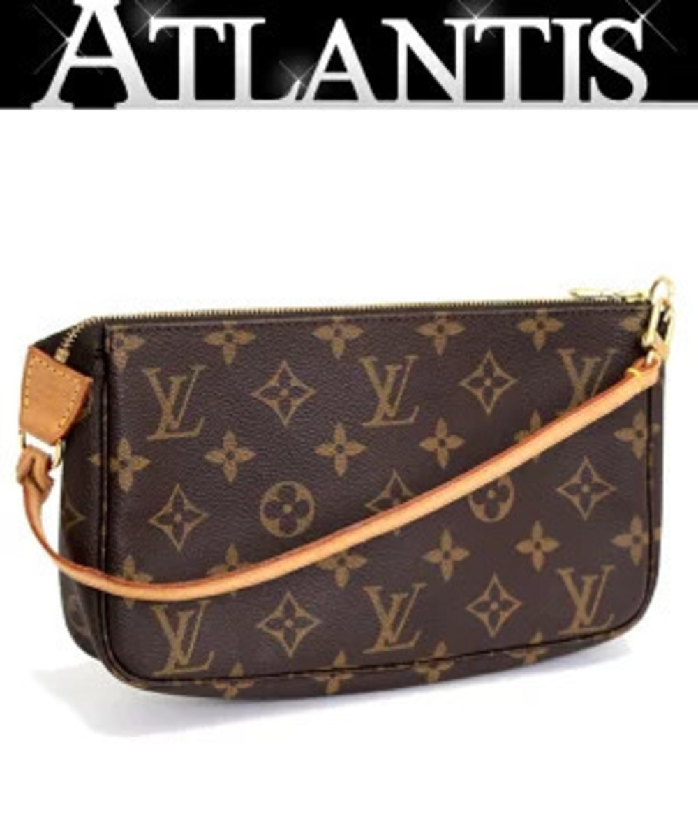 Louis Vuitton Pochette Accessoires Accessory Pouch Clutch Monogram